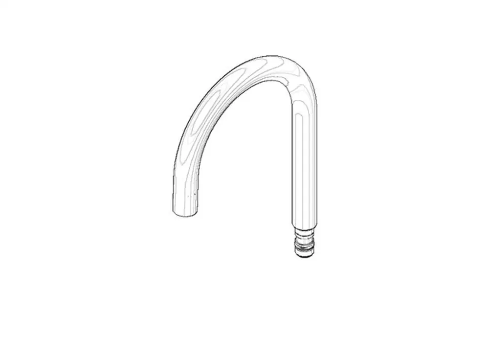 DORNBRACHT Auslauf ERSATZTEILE 90282221702 135 mm, 4,54 l/min. Chrom, 90282221702-00 Galeriebild 1